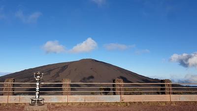 Pas de Bellecombe : point de vue sur le volcan Piton de la Fournaise Pas de Bellecombe : point de vue sur le volcan Piton de la Fournaise