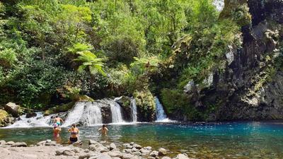 Cascade de Trou Noir - Langevin - Saint-Joseph - La Réunion Cascade de Trou Noir - Saint-Joseph - La Réunion