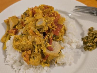 Cari de Thon - Recette de La Réunion