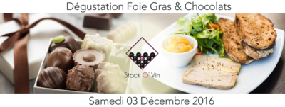 Atelier Dégustation Foie Gras & Chocolats