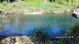 Bassin Bleu à Sainte-Anne - vue depuis le haut des escaliers Bassin Bleu à Sainte-Anne - La Réunion