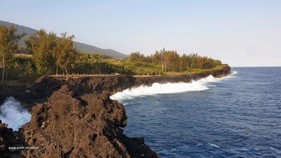 Le cap Méchant à Saint-Philippe - Sud de La Réunion Cap Méchant - St Philippe - La Réunion (974)