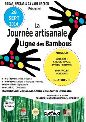 Journée artisanale à la ligne des Bambous (Saint-Pierre)