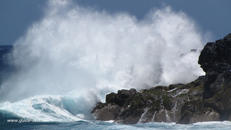Photo de houle à Grande Anse Houle à Grande Anse