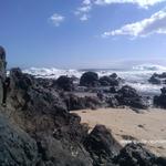 Crique sur la plage de la Souris chaude La souris chaude (criques - plage)