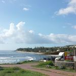Pointe de Bassins et bar restauration rapide Pointe des Trois-Bassins