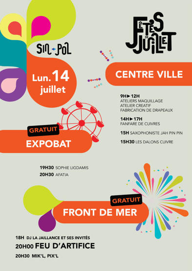 Fête de Saint-Paul - Programme du 14 juillet Fête de Saint-Paul - Programme du 14 juillet