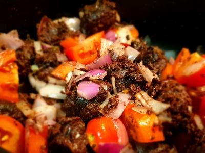 Recette du rougail boudin de La Réunion Rougail Boudin - Recette réunionnaise