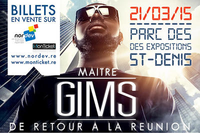 Maître GIMS en concert le samedi 21 mars à Saint-Denis de la Réunion