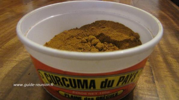 Curcuma (Safran) de La Réunion