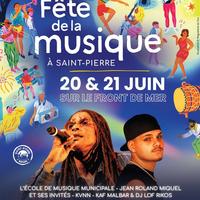 Fête de la musique à Saint Pierre de La Réunion - Affiche Fête de la musique à Saint Pierre de La Réunion - Affiche