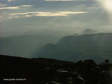 vue du piton des neiges