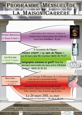 Programme st denis - maison carrère