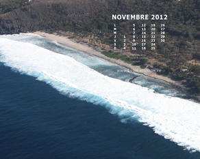 Calendrier Novembre 2012