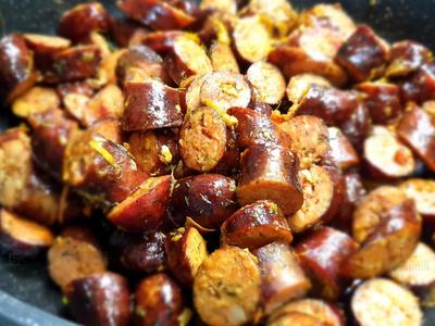 Recette du rougail saucisses