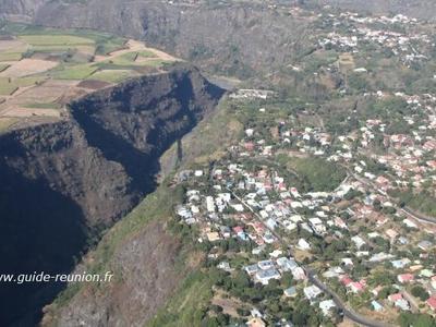 Entre-Deux de La Réunion - vue aérienne Entre-Deux La Réunion