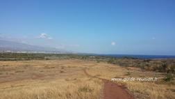 Vue sur la forêt de l'Etang-Salé et l'océan indien depuis la savane Vue sur la forêt de l'Etang-Salé et l'océan indien depuis la savane