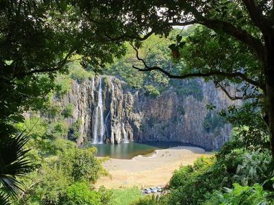 Cascade Niagara à Ste Suzanne dans le Nord Est de La Réunion Cascade Niagara à La Réunion