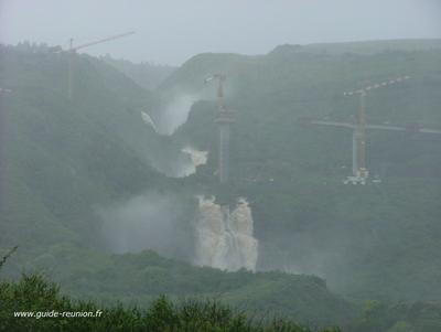 Cyclone à la Réunion (Illustration)