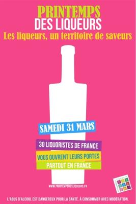 Affiche Printemps des liqueurs - Saga du Rhum
