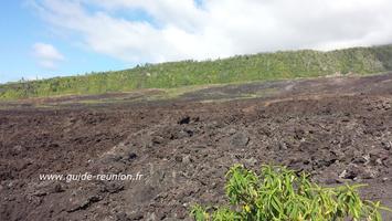 Anciennes coulées de lave de La Réunion