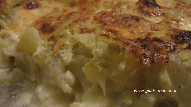 Gratin chouchou Recette gratin chouchous