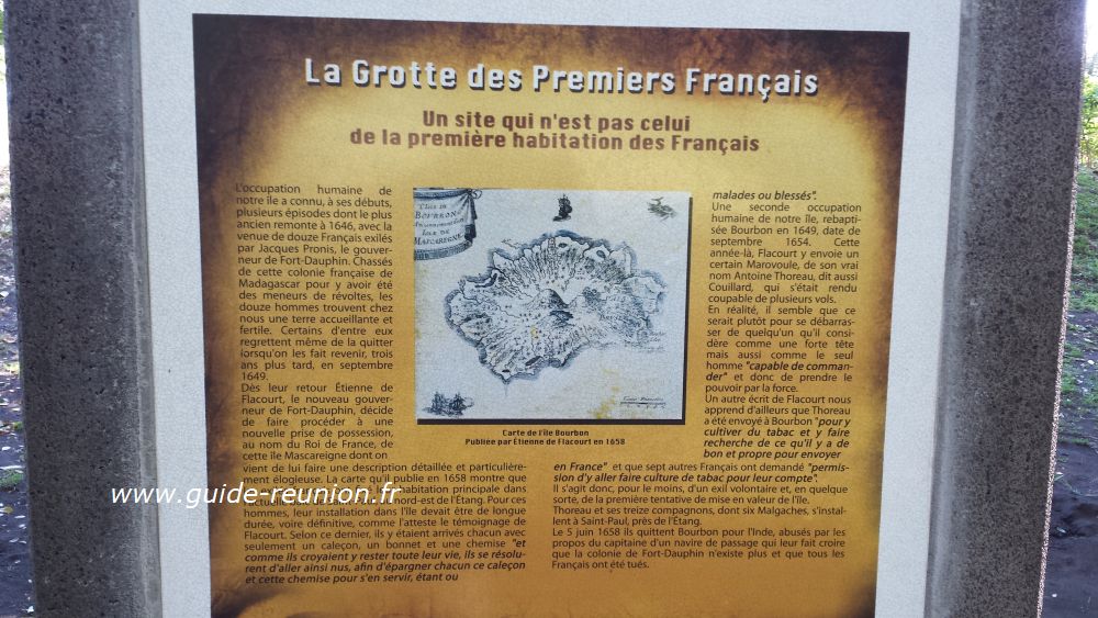 La grotte porte mal son nom, elle n'est pas l'habitation des Premiers Français La grotte n'est pas l'habitation des Premiers Français