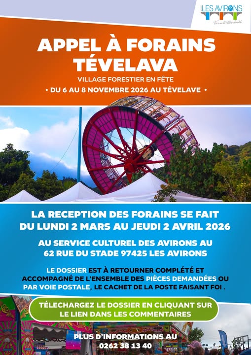 Actualité Tevelava - Fête du Tévelave - Les Avirons