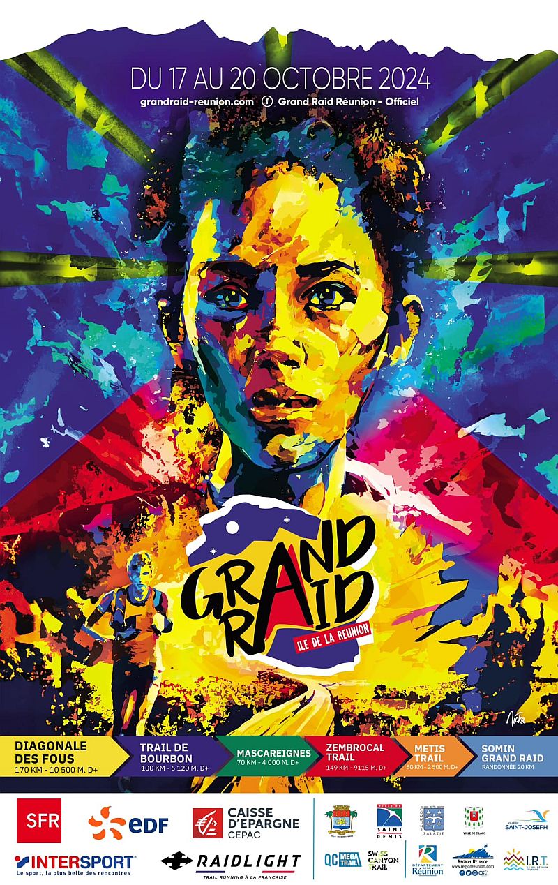 Grand Raid 2024 / La Réunion - Affiche