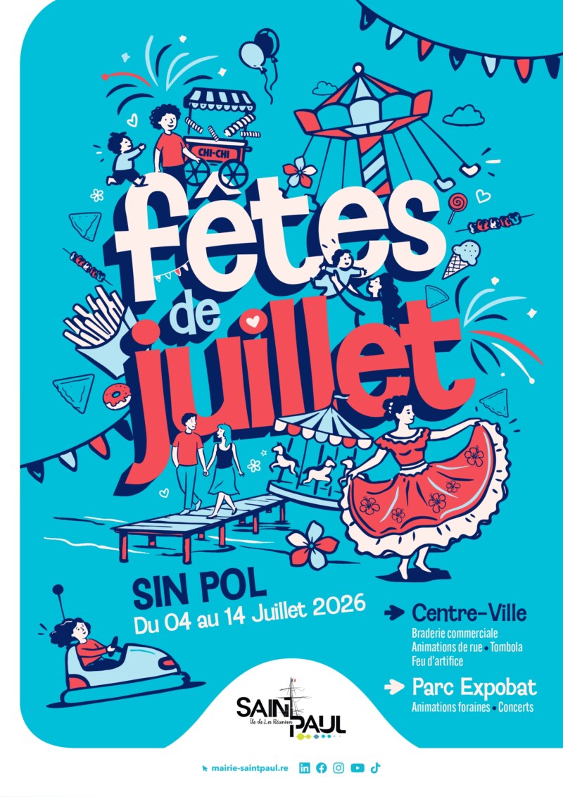 Fêtes de juillet à Saint-Paul Fêtes de juillet à Saint-Paul
