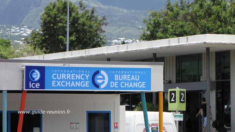 Bureau de change à l'aéroport Roland Garros Bureau de change à l'aéroport