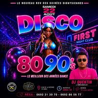 Soirée disco au First Night Club à Saint-Denis de La Réunion