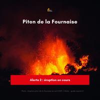 Le piton de la Fournaise en éruption (Photo archive du 3 juillet 2023) Volcan : Eruption du Piton de la Fournaise