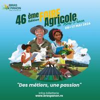 Affiche de la foire de Bras Panon - La Réunion Foire agricole de Bras Panon - La Réunion (974)