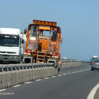 Route du littoral basculée (Photo Archive)