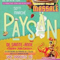 Marché des producteurs à Sainte-Anne